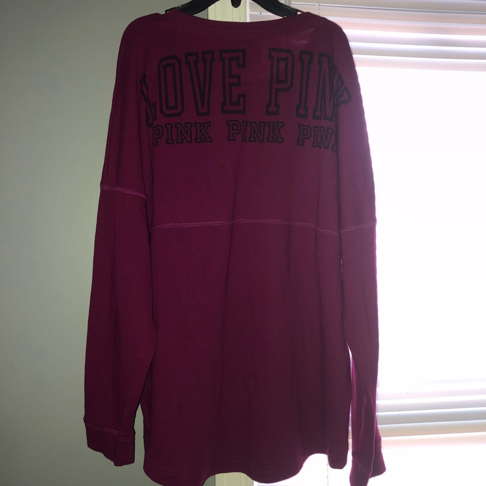 Love pink sweatshirt